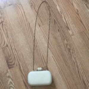 Big Buddha evening beige bag